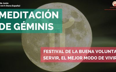 Meditación Luna Llena de Géminis: Festival de la Buena Voluntad – Jorge Carvajal