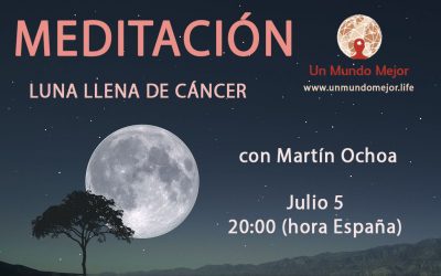Meditación Luna Llena de Cáncer-Martín Ochoa